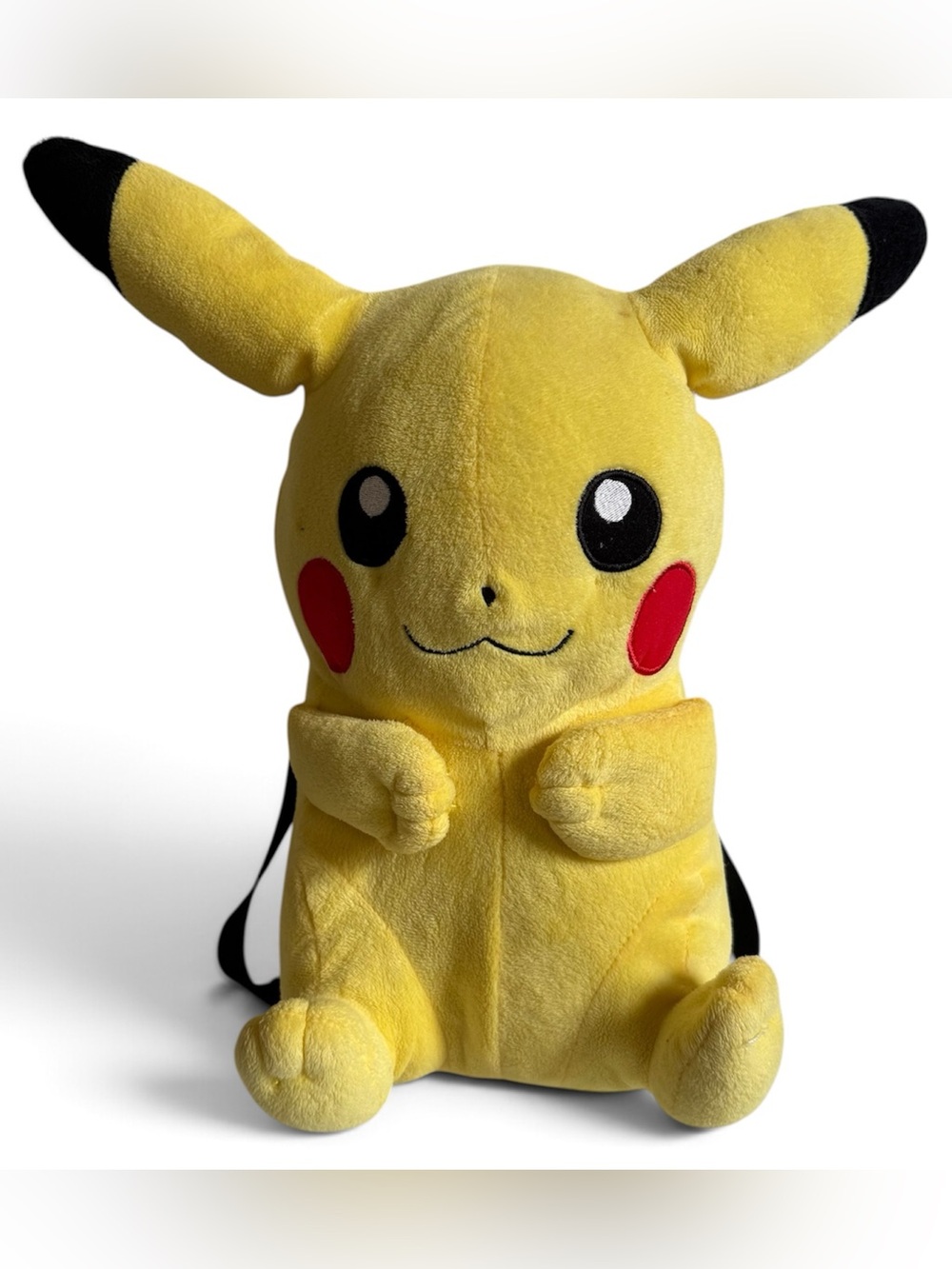 Pokémon Pikachu Plush Backpack Bag Stuffed Animal Kidcore Cosplay Kawaii READ